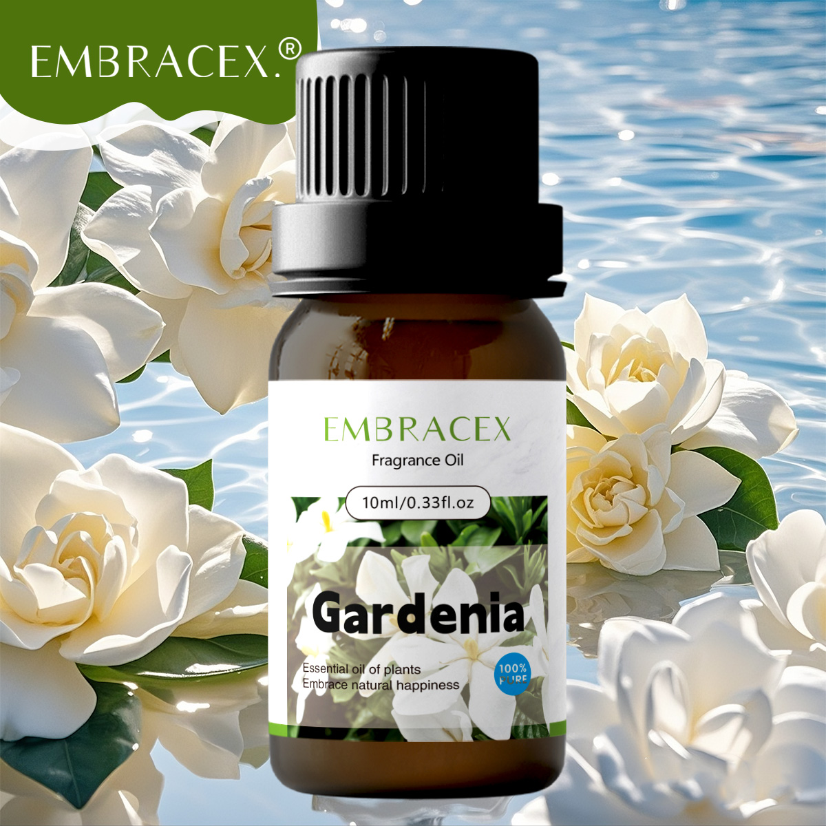 Candle Making Oil Scents - 10ml Gardenia Essential Oil Massage Oils