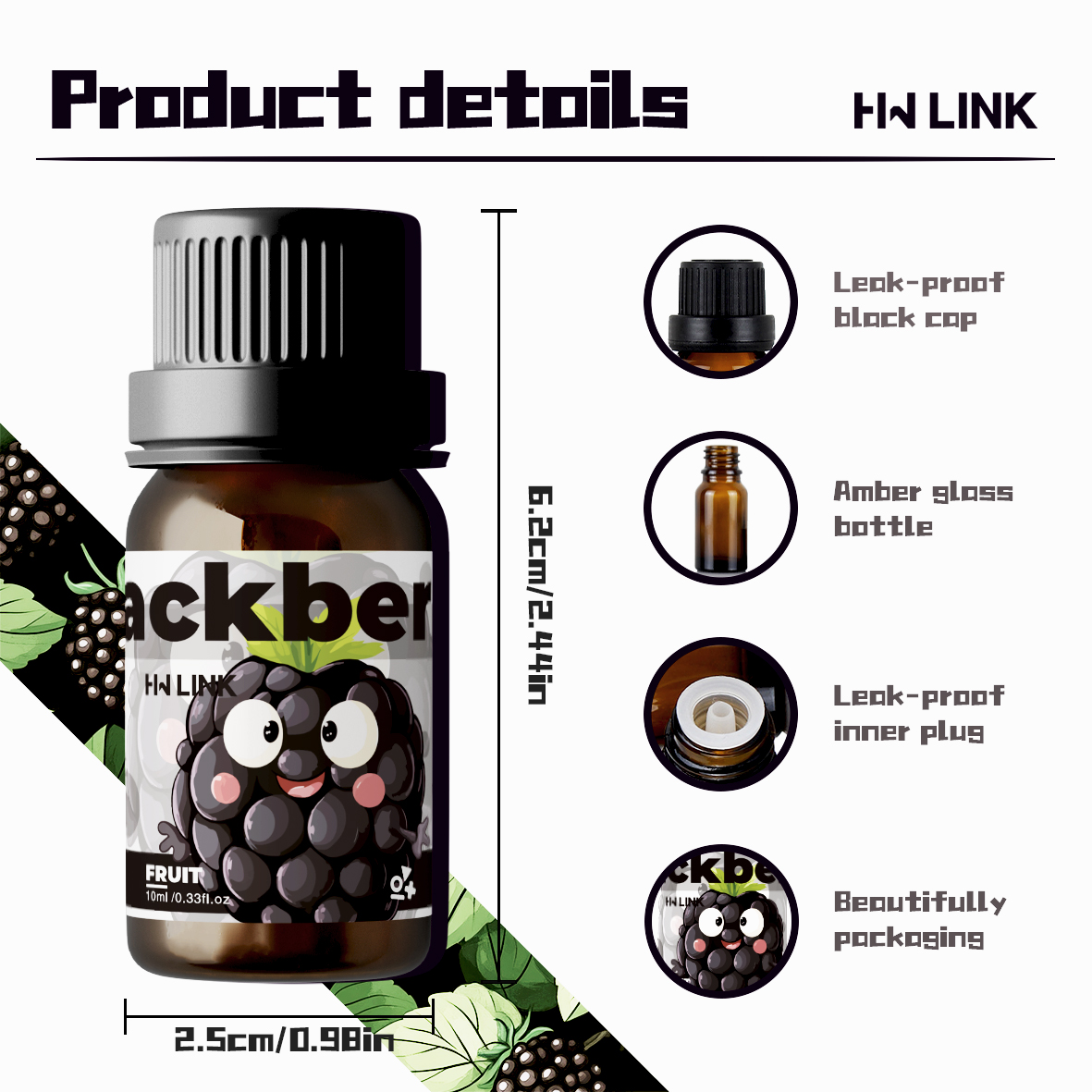 Blackberry Essential Oil Black - огляд і ціна Candle Making Oil Scents