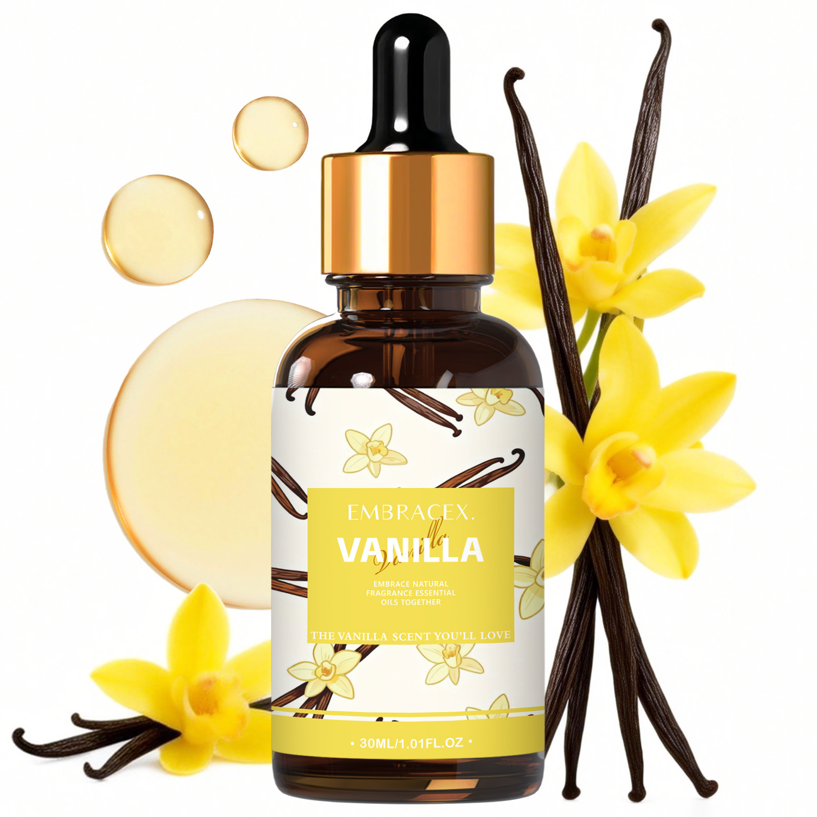 30ml Vanilla Essential Oil Per - огляд і ціна Candle Making Oil Scents