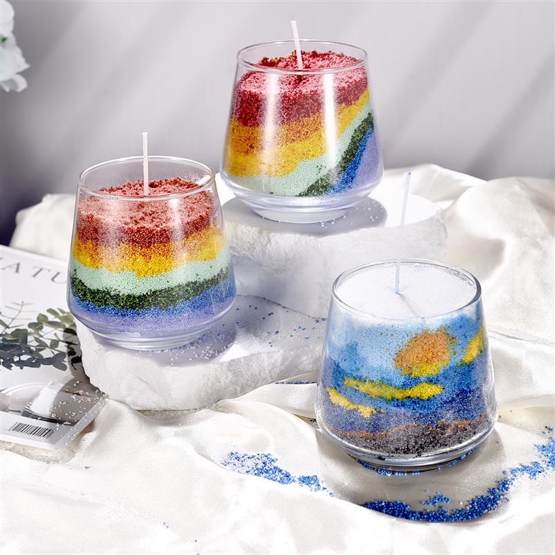50g Sand Wax Ice Flower Wax Wh - огляд і ціна Candle Making Material Wholesale