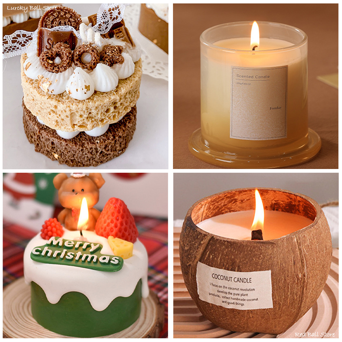 100G Natural Coconut Wax Whole - огляд і ціна Candle Making Material Wholesale