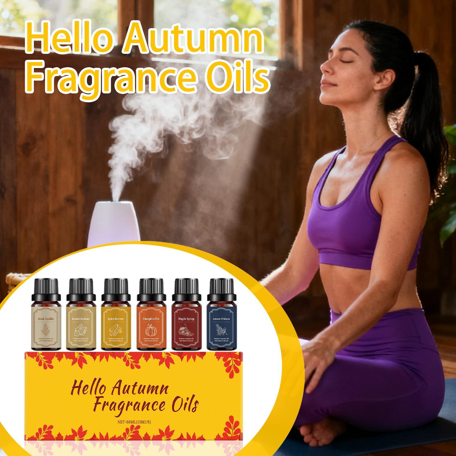 6pcs Fall Scented Diffuser Oil - огляд і ціна Candle Making Oil Scents