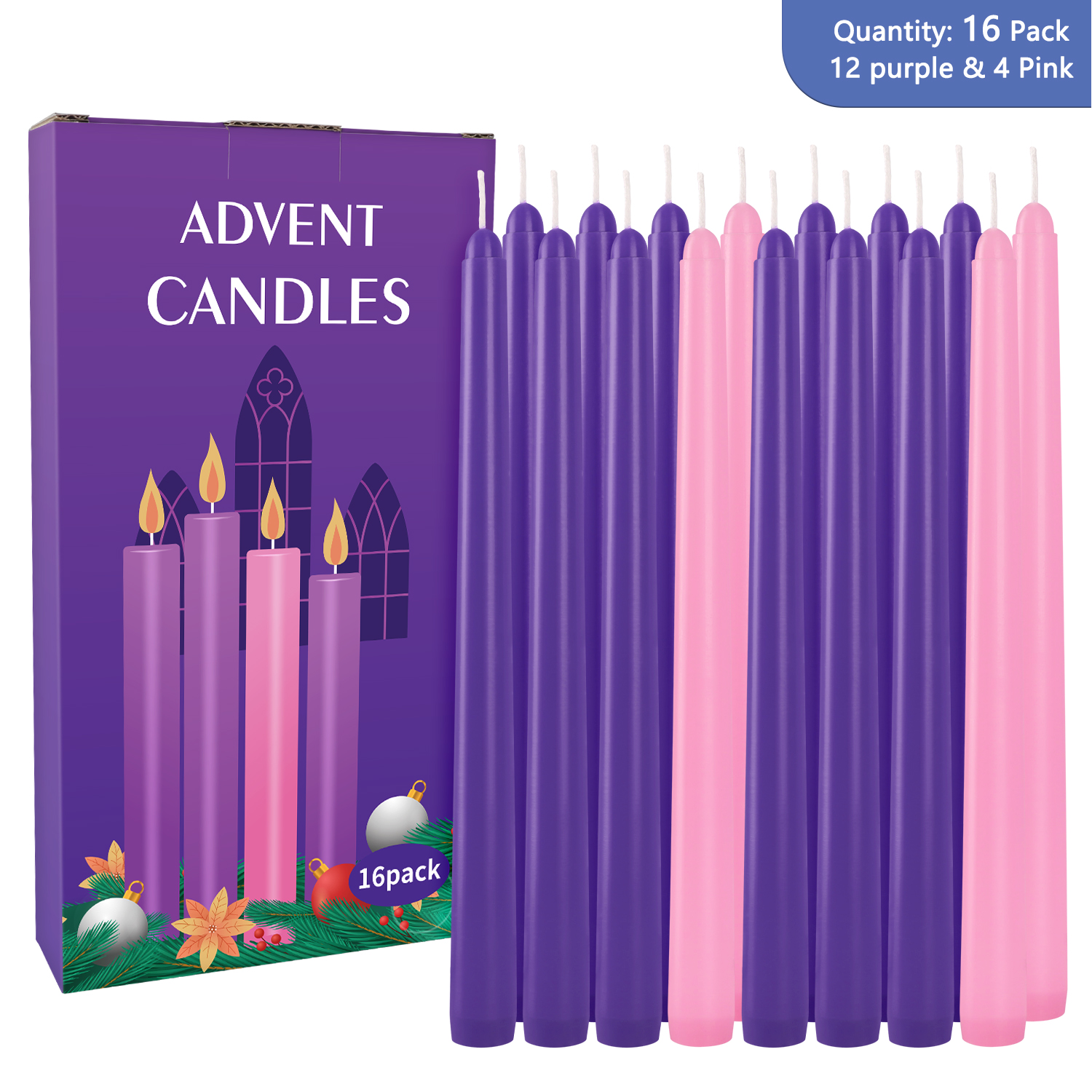 16 Pieces 10inch B Models 12 P - огляд і ціна Candle Making Place