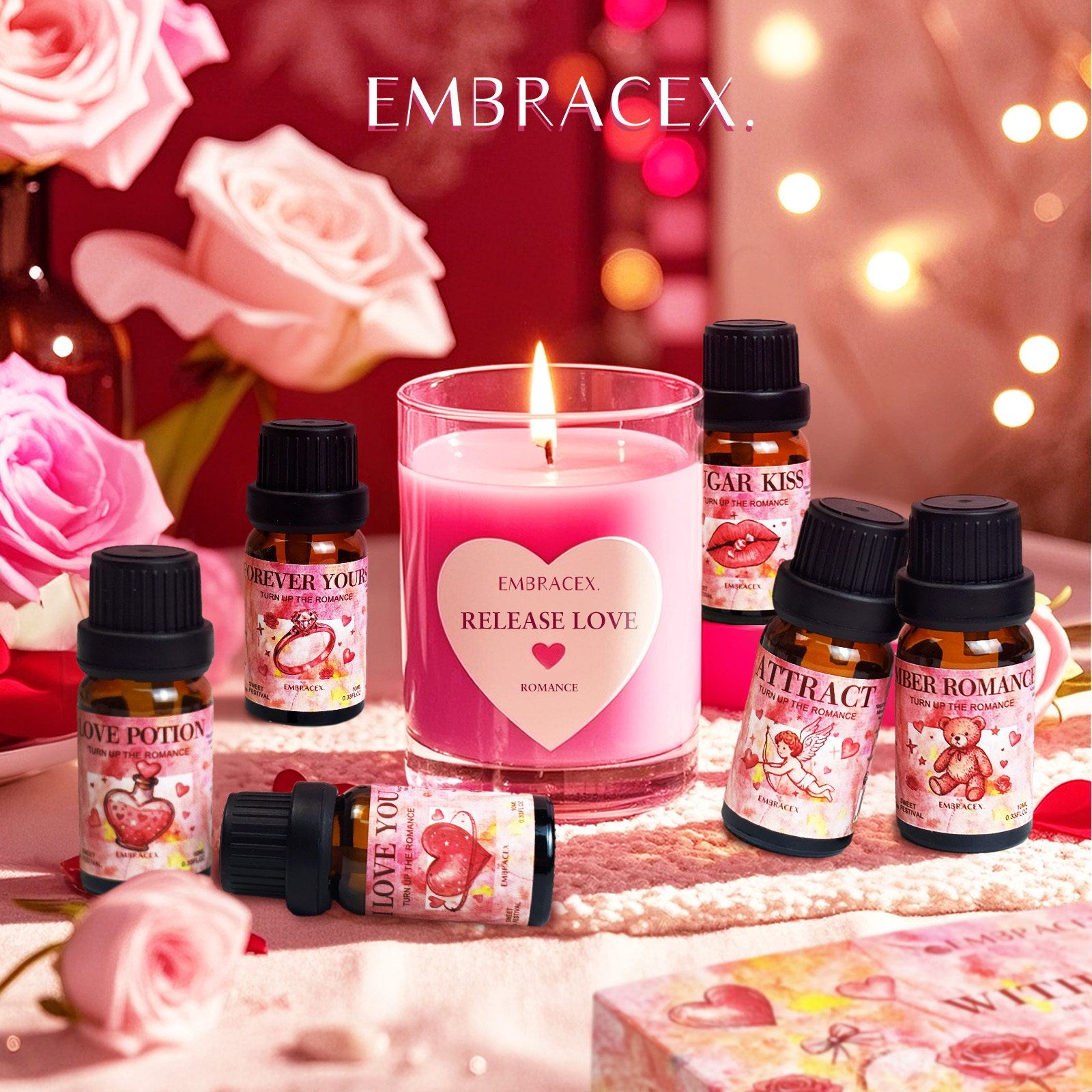 6PC/1PC 10ML With Love Essenti - огляд і ціна Candle Making Oil Scents